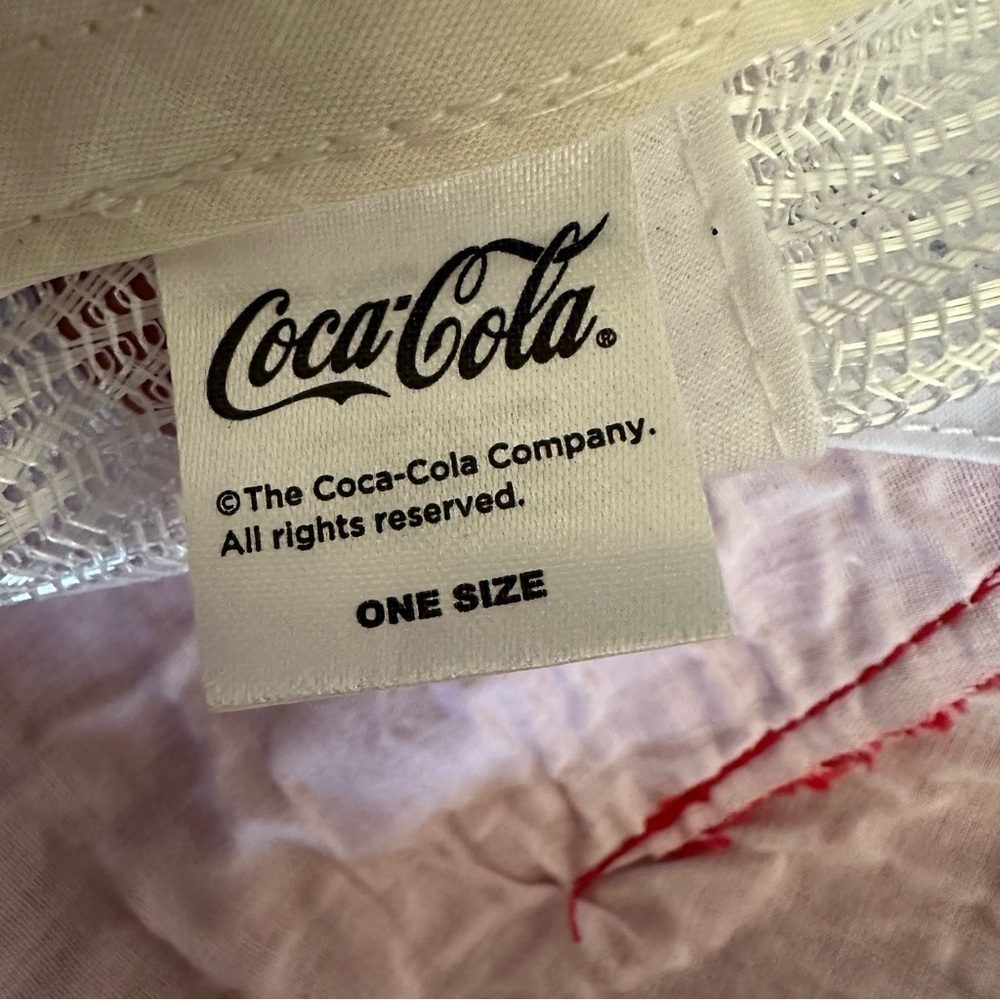 Coca-Cola Red and White Hat - Picture 4 of 4